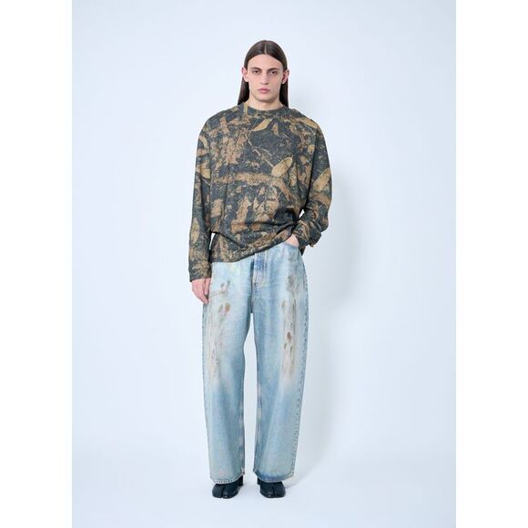 Acne Studios Men Printed Crewneck T-Shirt - Picture 2 of 6